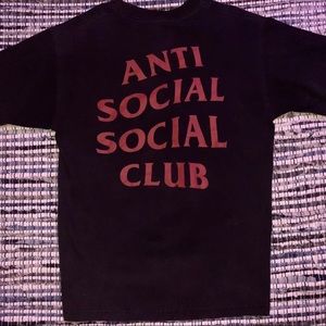 anti social social club thorn tee